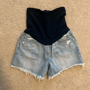 Joe’s Jeans Denim Maternity Shorts